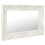 Berkfield Wall Mirror Baroque Style 60x40 cm White 2