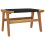 Berkfield Garden Chair with Footrest Solid Wood Teak and Polyester 11