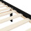 Berkfield Bed Frame without Mattress Black Small Single Solid Wood Pine 10