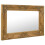 Berkfield Wall Mirror Baroque Style 60x40 cm Gold 2