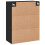 Berkfield Wall Mounted Cabinets 2 pcs Black Engineered Wood 8