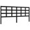 Berkfield Bed Frame without Mattress Black 200x200 cm Solid Wood Pine 8