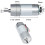 37mm 12V 24V DC Geared Motor with Dual Hall Encoder, 280RPM  Torque for DIY Robot Projects 4