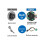 37mm 12V 24V DC Geared Motor with Dual Hall Encoder, 280RPM  Torque for DIY Robot Projects 5