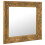 Berkfield Wall Mirror Baroque Style 60x60 cm Gold 2