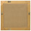 Berkfield Wall Mirror Baroque Style 60x60 cm Gold 3