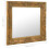 Berkfield Wall Mirror Baroque Style 60x60 cm Gold 6