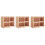 Berkfield Outdoor Kitchen Cabinets MEPPEL 3 pcs Solid Wood Pine 4