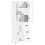 Berkfield Highboard White 69.5x34x180 cm Engineered Wood 3