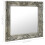 Berkfield Wall Mirror Baroque Style 60x60 cm Silver 6