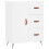 Berkfield Highboard White 69.5x34x180 cm Engineered Wood 7