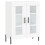 Berkfield Highboard White 69.5x34x180 cm Engineered Wood 7