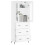 Berkfield Highboard White 69.5x34x180 cm Engineered Wood 3