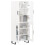 Berkfield Highboard White 69.5x34x180 cm Engineered Wood 3