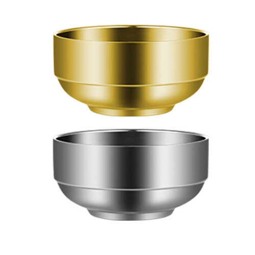 Thickened Mirror Finish Bowl For Dining-Gold plated 11.5CM 1