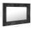 Berkfield Wall Mirror Baroque Style 60x40 cm Black 6