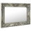 Berkfield Wall Mirror Baroque Style 60x40 cm Silver 2