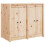 Berkfield Outdoor Kitchen Cabinet MEPPEL Solid Wood Pine 2