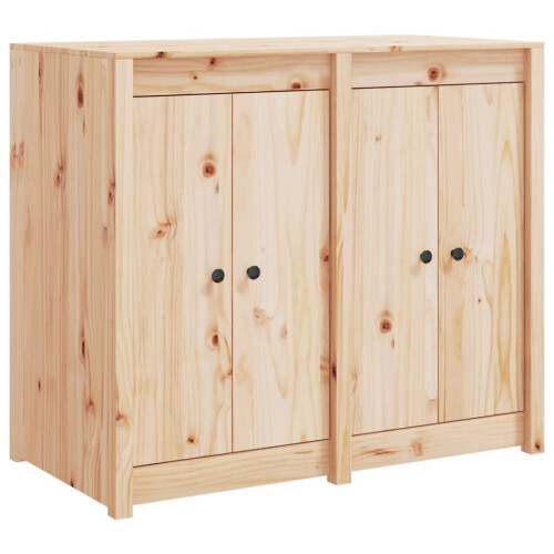 Berkfield Outdoor Kitchen Cabinet MEPPEL Solid Wood Pine 1