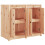 Berkfield Outdoor Kitchen Cabinet MEPPEL Solid Wood Pine 4