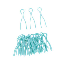 50PCS Green Adjustable Bobbin Clips Sewing Thread Organizer Tangle Reusable Plastic Holders