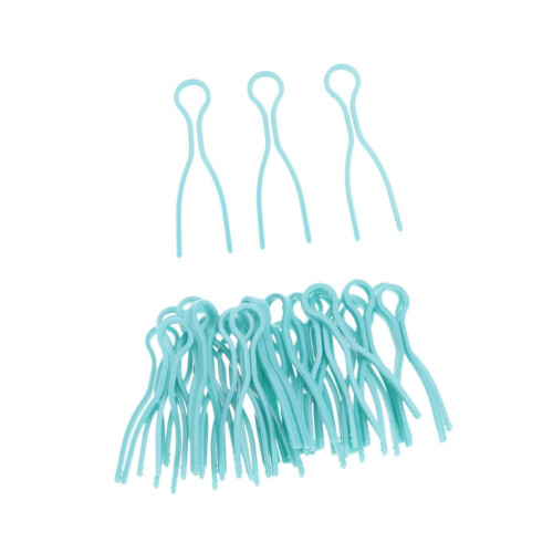 50PCS Green Adjustable Bobbin Clips Sewing Thread Organizer Tangle Reusable Plastic Holders