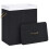 Berkfield Bamboo Laundry Basket Black 83 L 3