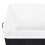Berkfield Bamboo Laundry Basket Black 83 L 7