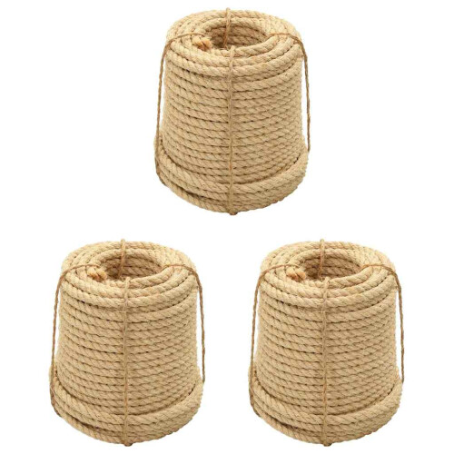 Berkfield Sisal Ropes 3 pcs 14 mm 1