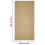 Berkfield Sisal Rug for Scratching Post 100x200 cm 6