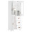 Berkfield Highboard White 69.5x34x180 cm Engineered Wood 3