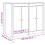 Berkfield Outdoor Kitchen Cabinet MEPPEL Solid Wood Pine 11