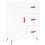 Berkfield Highboard White 69.5x34x180 cm Engineered Wood 7