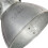 Berkfield Industrial Wall Lamp Silver 45x25 cm E27 7