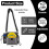 Discgolfbag rommer opptil 13+ disker. Discgolf-startbag med flaske. 4