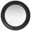 Berkfield Wall Mirror Baroque Style 50 cm Black 2