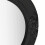 Berkfield Wall Mirror Baroque Style 50 cm Black 3