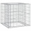 Berkfield Garden Bench with Gabion Basket Solid Wood Pine 5