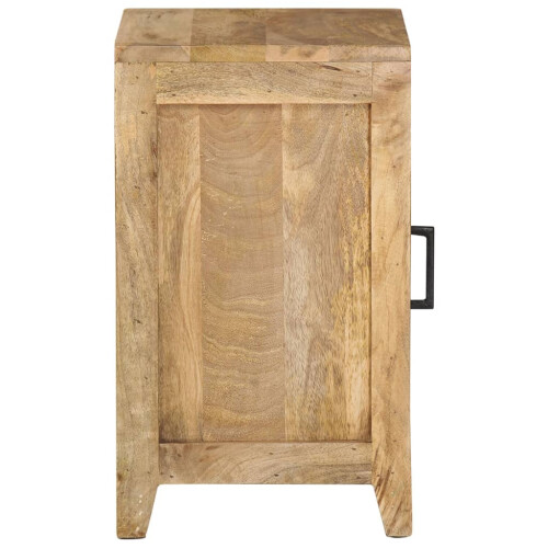 Berkfield Bedside Cabinet 40x30x50 cm Solid Mango Wood 2
