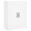 Berkfield Wall Mounted Cabinets 2 pcs White Engineered Wood 5