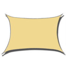 2' x 3' solskyddssegel rektangulärt tygduksskärm vatten- och