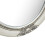 Berkfield Wall Mirror Baroque Style 50x60 cm Silver 4