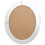 Berkfield Wall Mirror Baroque Style 50x60 cm Silver 5