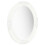 Berkfield Wall Mirror Baroque Style 50x60 cm White 2