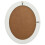 Berkfield Wall Mirror Baroque Style 50x60 cm White 5