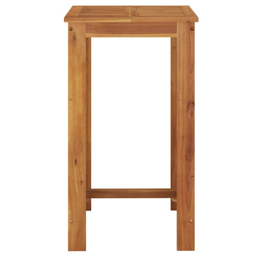 Berkfield Garden Bar Table 60x60x105 cm Solid Wood Acacia 2