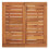 Berkfield Garden Bar Table 60x60x105 cm Solid Wood Acacia 5