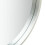 Berkfield Wall Mirror with Strap 60 cm Silver 4