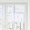 Berkfield Window Films 2 pcs Frosted Bamboo Pattern PVC 3