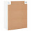 Berkfield Wall Mounted Cabinets 2 pcs White Engineered Wood 8